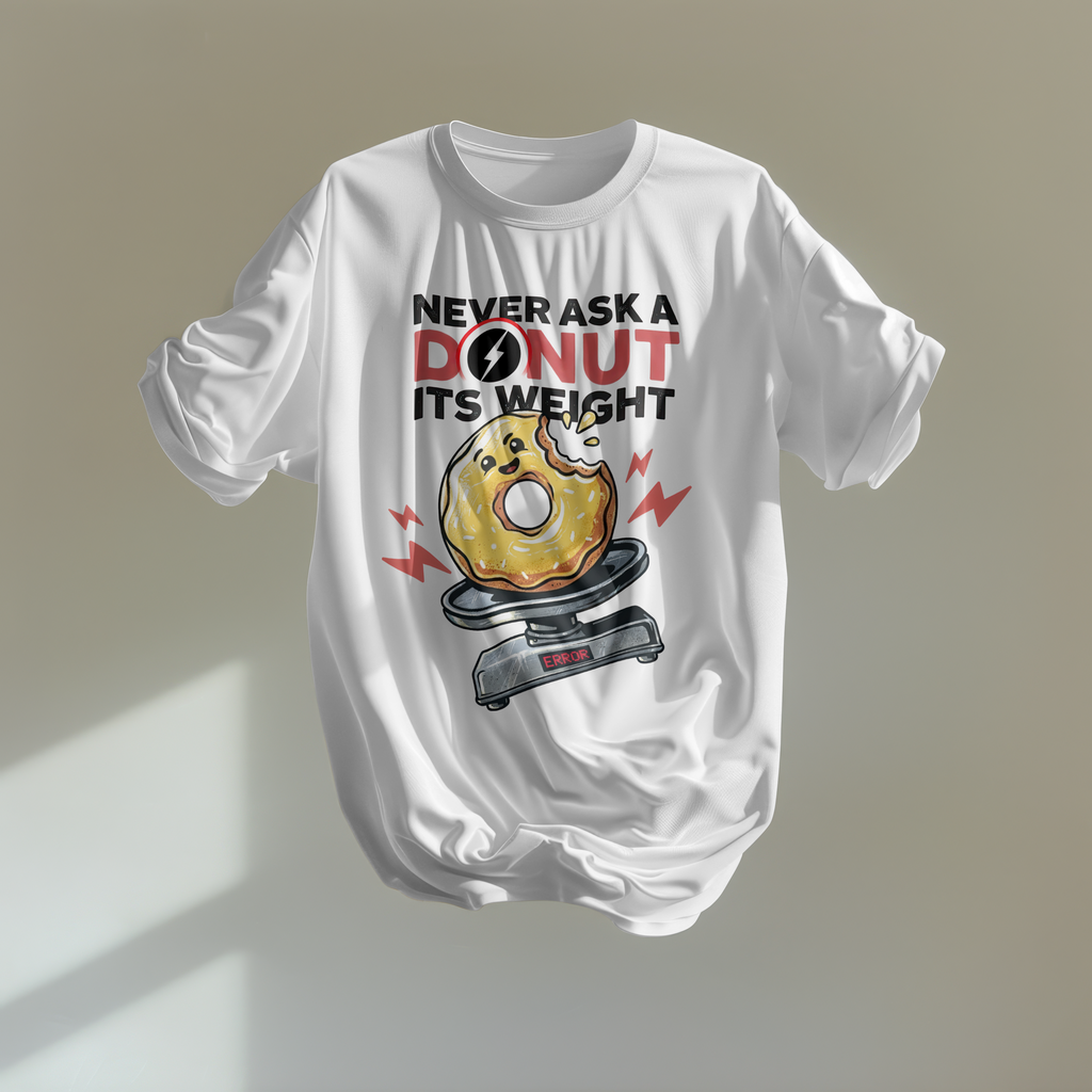 Never Ask A Donut It's Weight | T-shirt